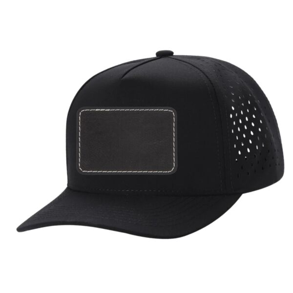 BLACK CCW Laser Mesh Hat with Black Patch 3.5"x2.5"  Thumbnail